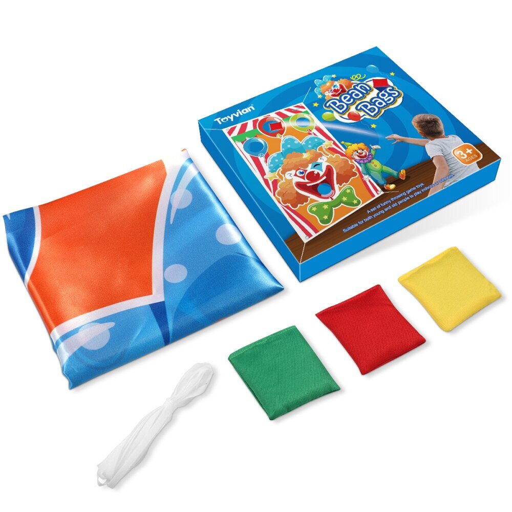 Игра приклей нос клоуну