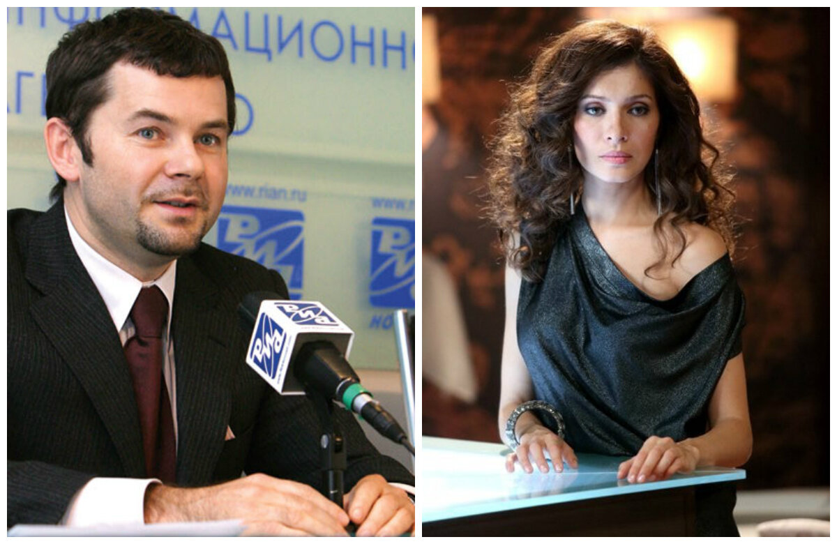 Елена Подкаминская и первый муж Александр  Пляцев