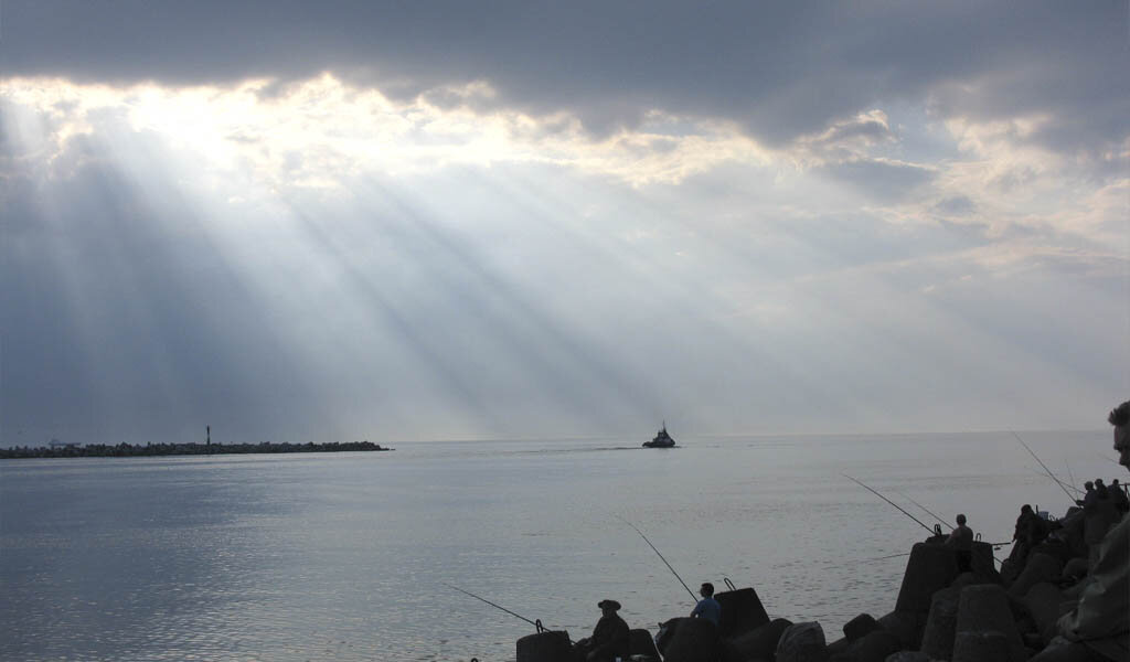 Дорога в море