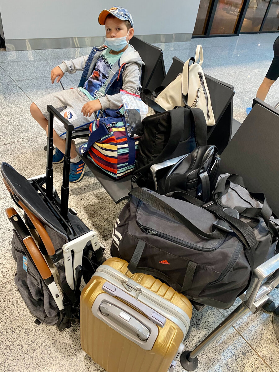 Но выглядит наша «кладь» внушительно)