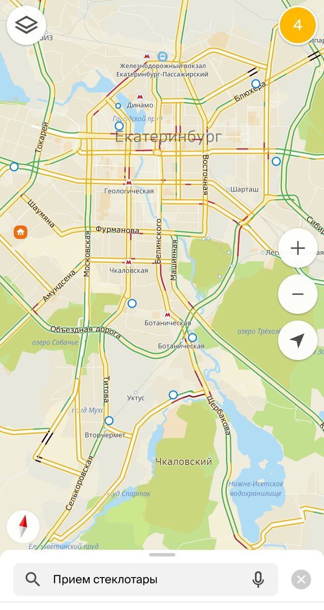 Пункты приема стеклотары в г. Екатеринбурге