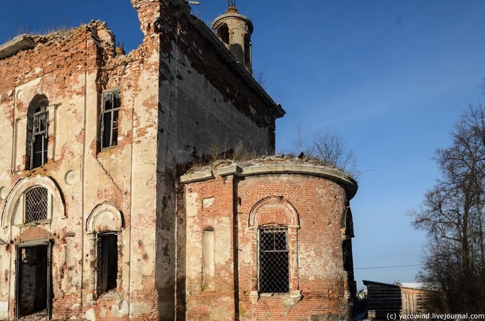 Московская область, Теряево, церковь Вознесения Господня