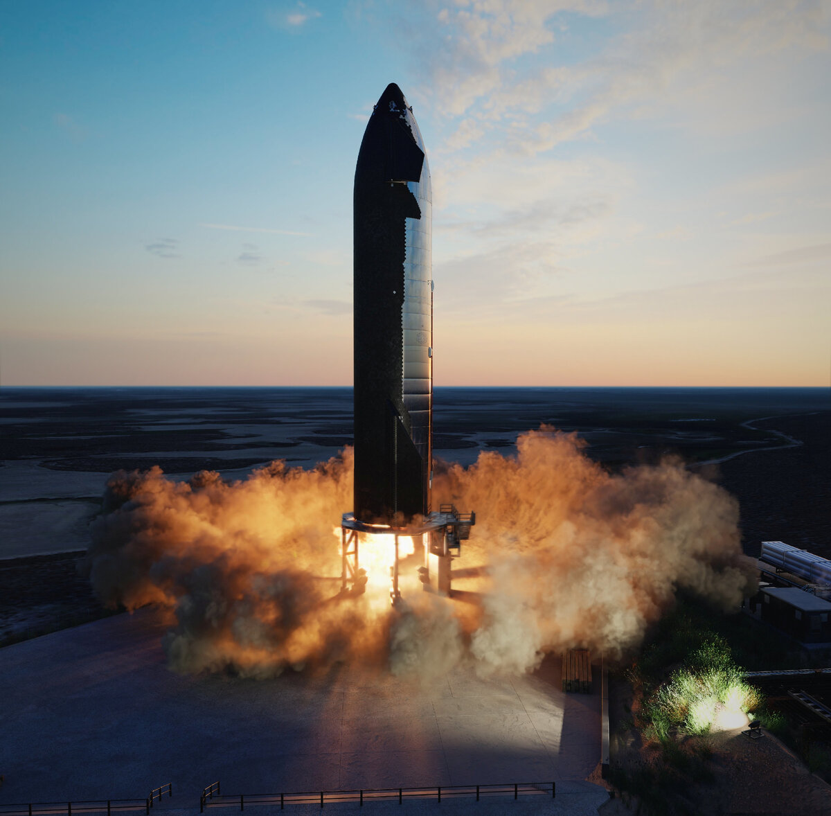 Визуализация огневого испытания, автор Ryanhansen Space
