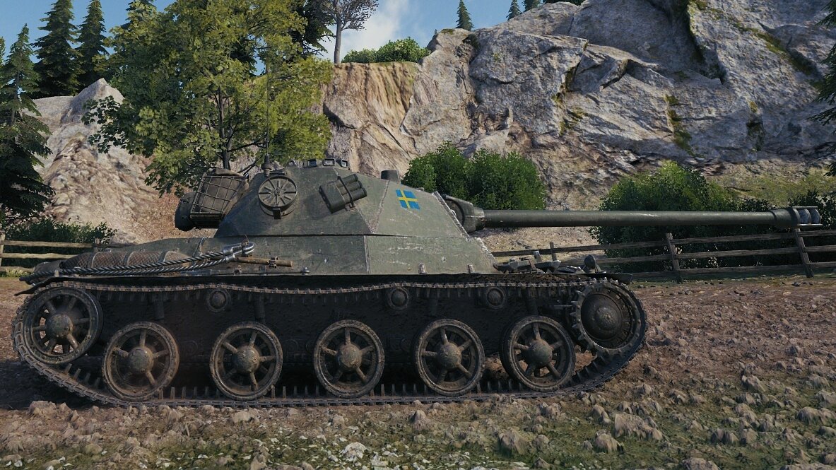 Скриншот из игры World of Tanks