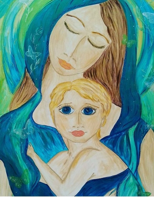 Картина автора. Холст, акрил, 50х70. Возможна покупка.