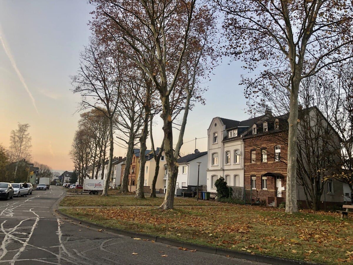 Вот так выглядят дома в городе Бендорф, где живут мои друзья