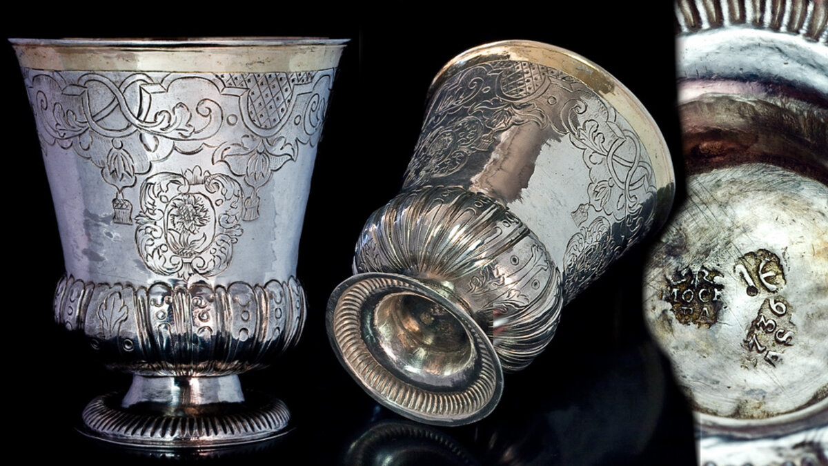 стопка для водки, 1736 год