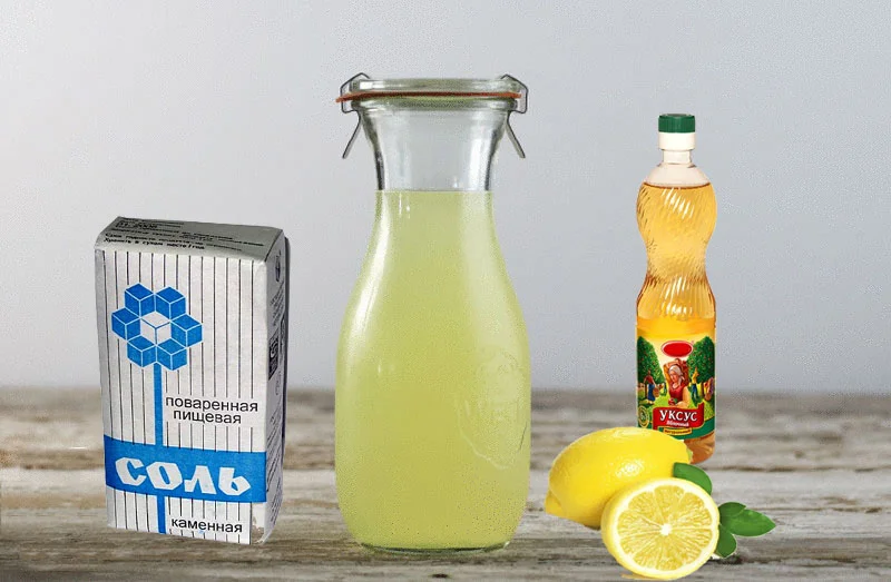 Молочная сыворотка, соль, уксус, лимон - мой повседневный рацион (точнее его часть)