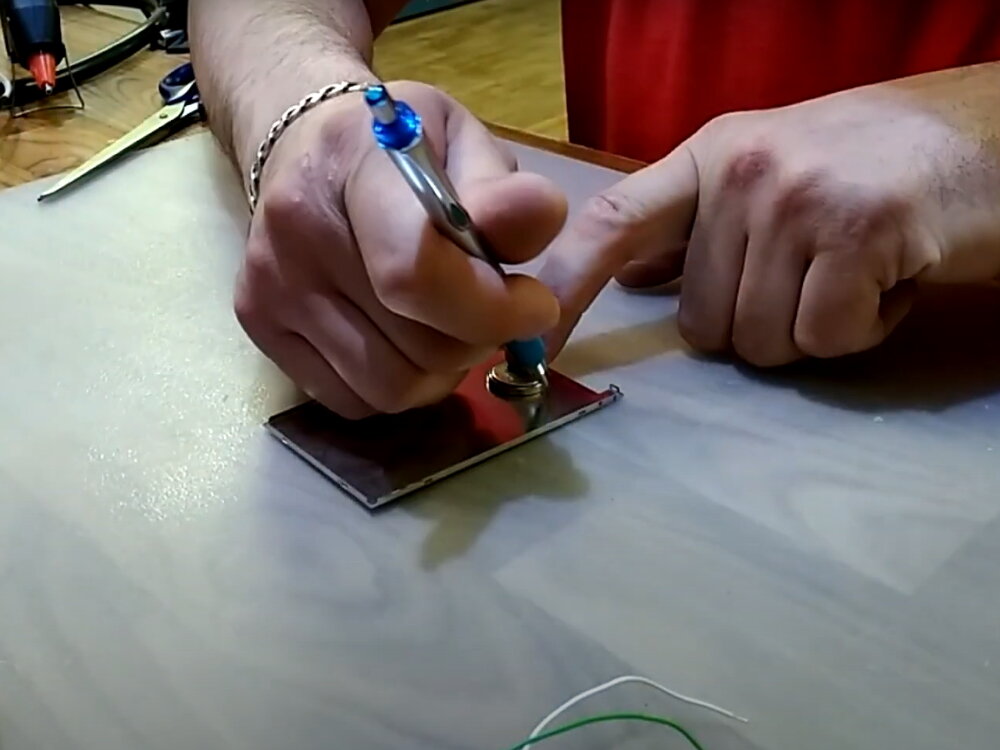 Рисуем заготовку.