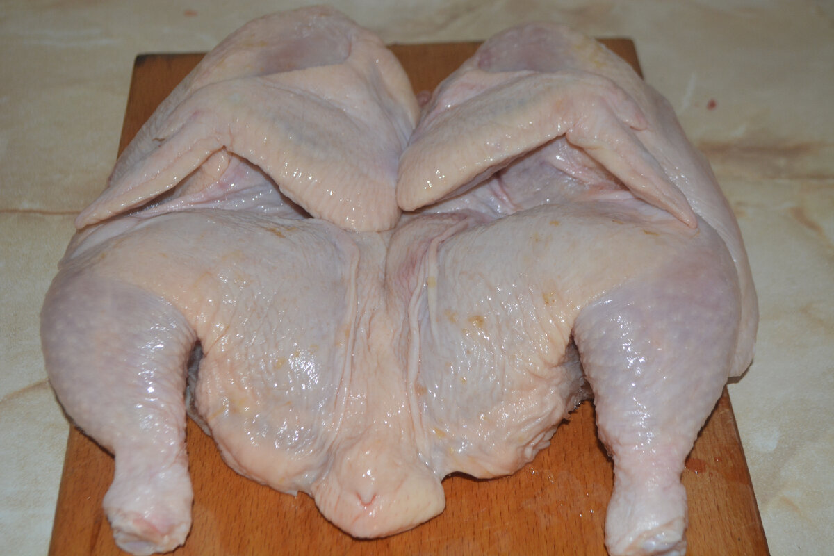 Рецепт курицы с гарниром на подготовку которого уходит всего 5 минут