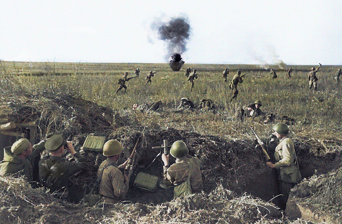 Фото боев великой отечественной