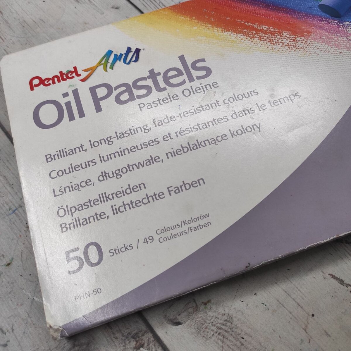пастель Pentel 50 цветов
