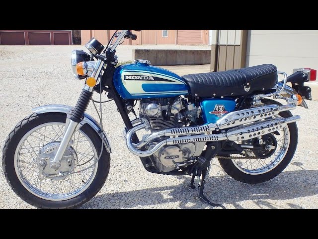 Honda store scrambler 450