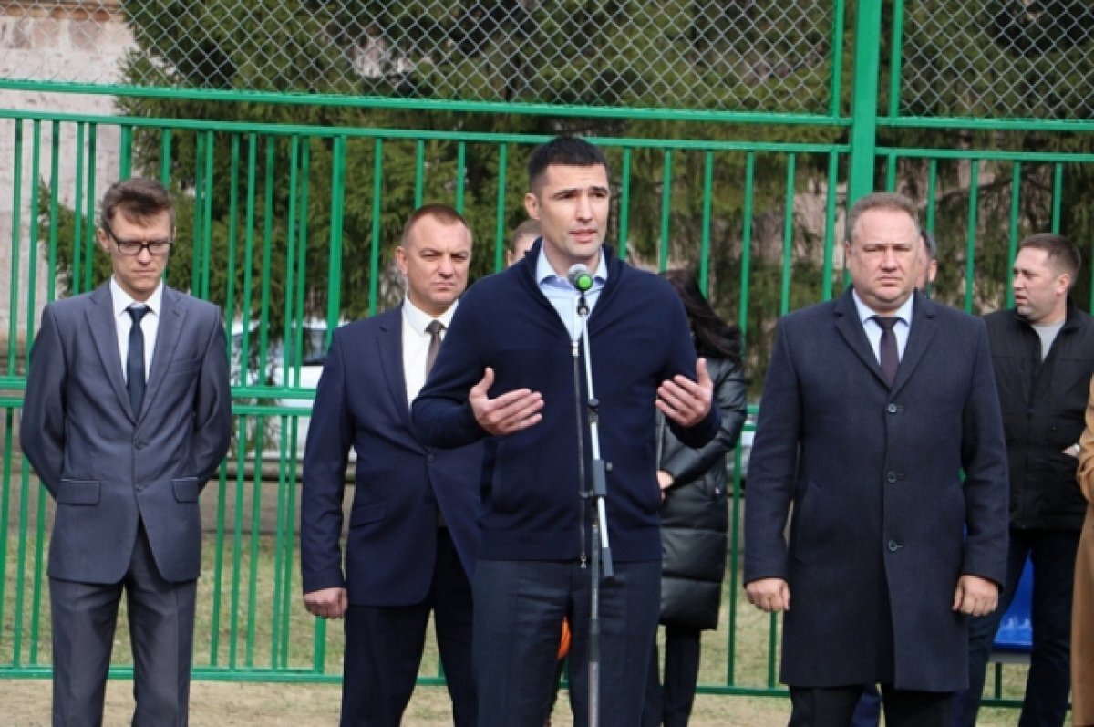    Многофункциональную спортплощадку открыли в Тбилисском районе Кубани