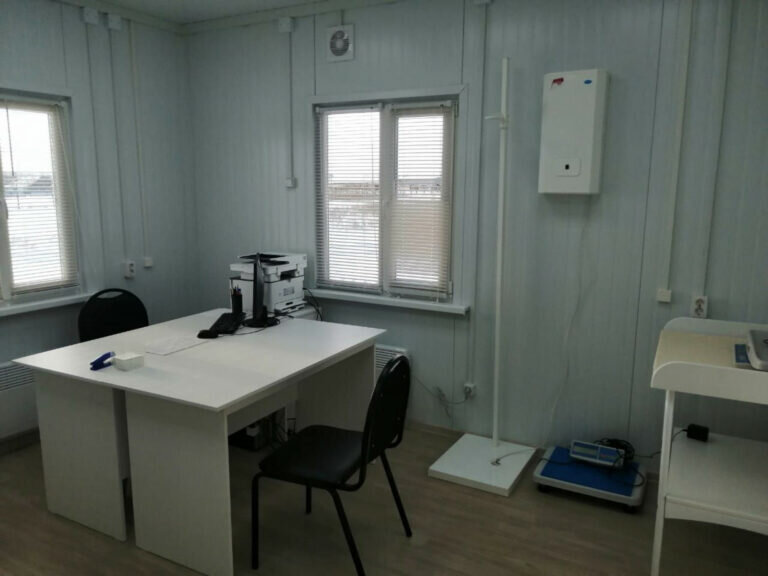    В Абдулинском округе открыли современный модульный ФАП Кристина Просвиркина