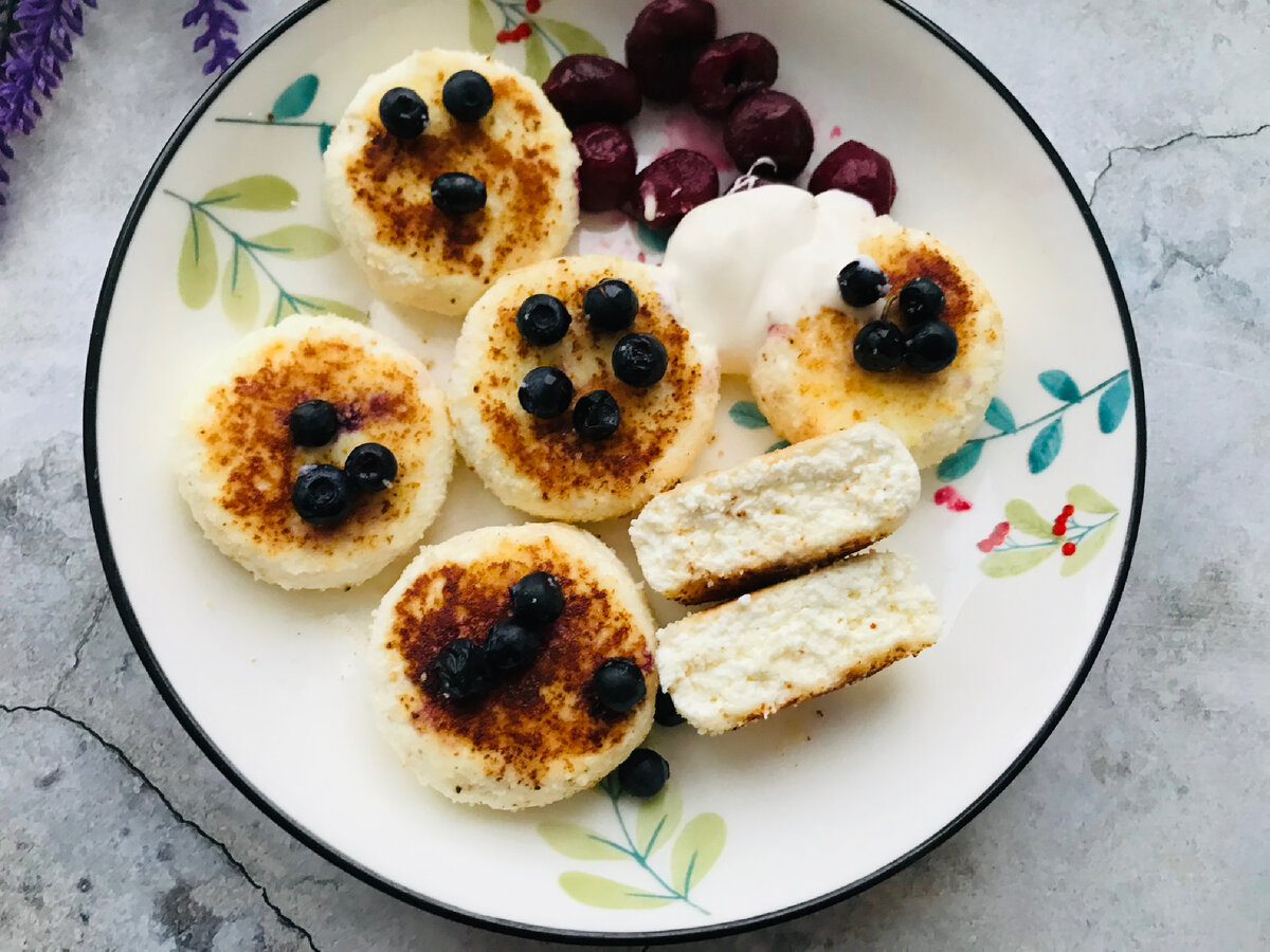 Очень творожные сырники на завтрак. Вкусно, просто, полезно. | Волшебная  Кулинария | Дзен