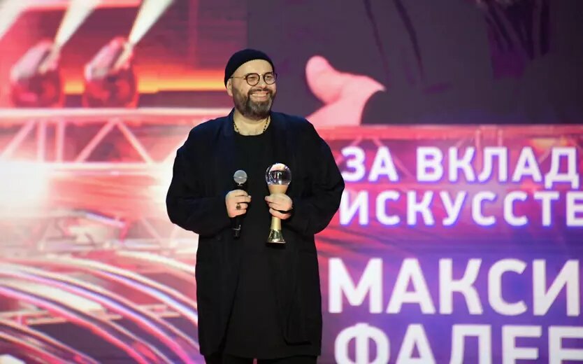 Композитор и продюсер Максим Фадеев на III церемонии награждения музыкальной премии "Жара Music Awards" в Crocus City Hall.Фото: Екатерина Чеснокова / РИА Новости 