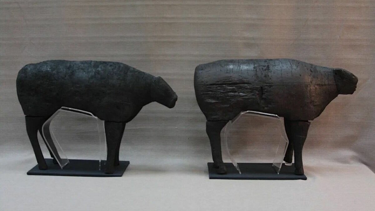     Во Всероссийском художественном научно-реставрационном центре им. Грабаря отреставрировали северных оленей из хакасского университета. Они относятся ко временам Аристотеля, Платона и Александра Македонского.