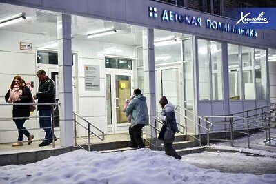    Ремонт детской поликлиники №2 © Пресс-служба администрации г.о. Химки