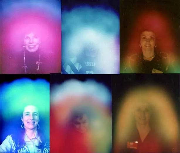 Фото Ауры людей при помощи метода Кирлиана