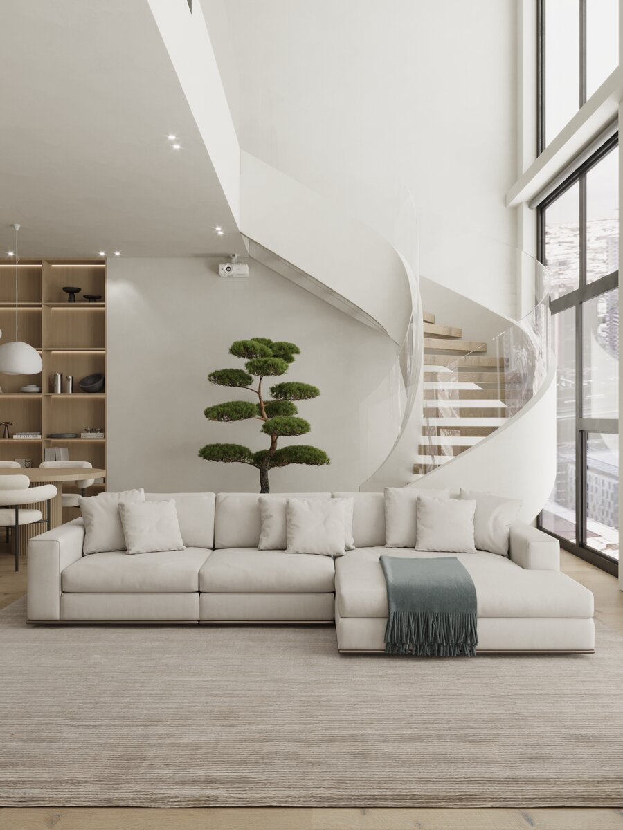 Двухэтажная квартира в Дубае площадью 150м