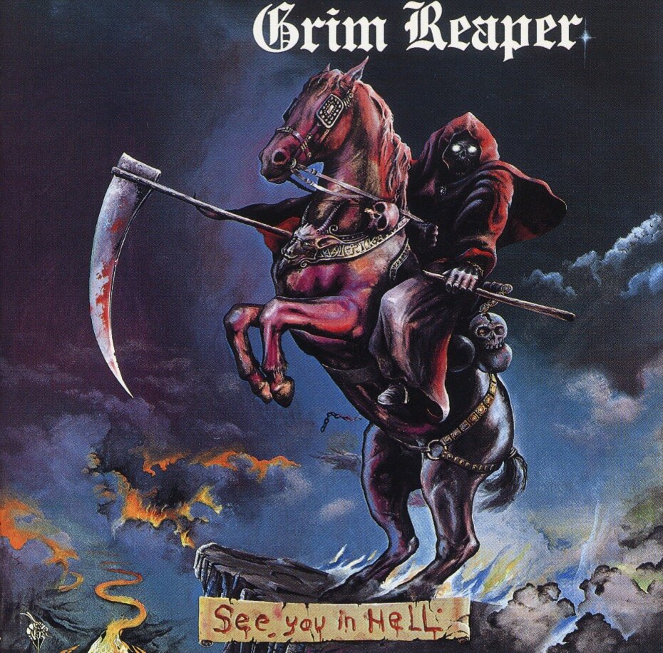 Обложка альбома Grim Reaper "See You In Hell"