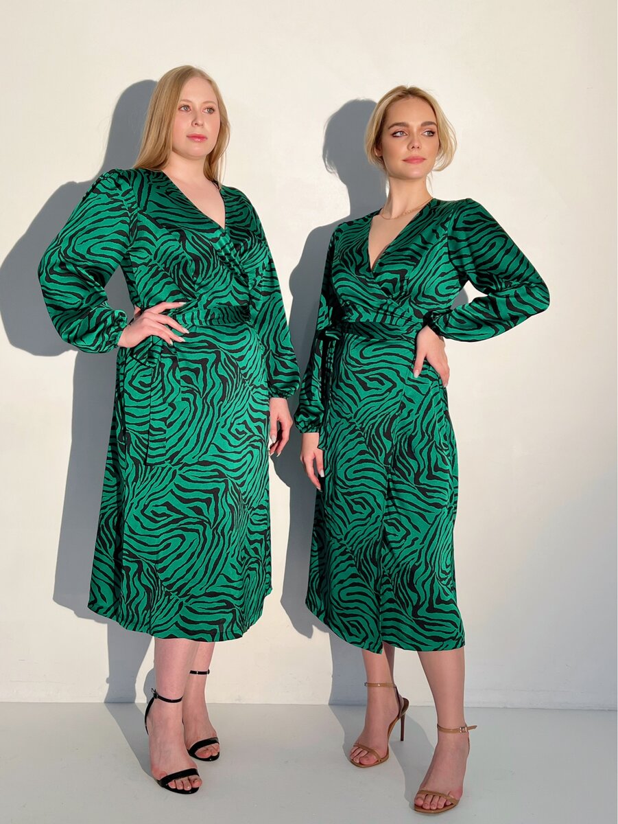 Платье с запахом Binitra Bini