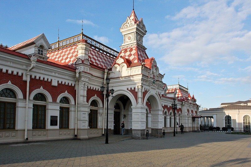 Старый вокзал в екатеринбурге