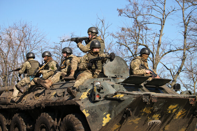    ВСУ увеличили количество военной техники в Запорожье