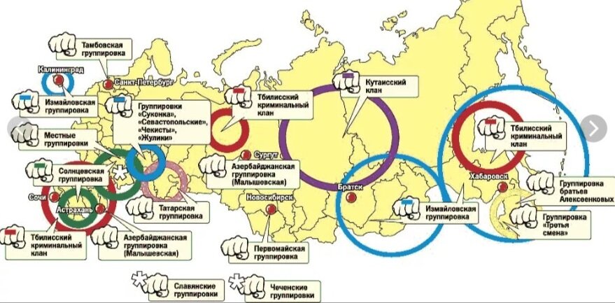Криминальные кланы РФ