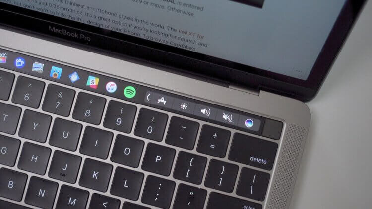    Кто-то с помощью стороннего софта выводит на Touch Bar иконки быстрого доступа к приложениям.