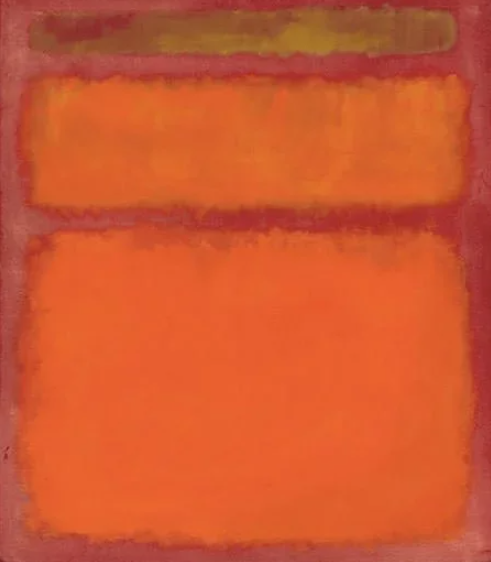 Марк Ротко, Оранжевый, Красный, Желтый, 1961