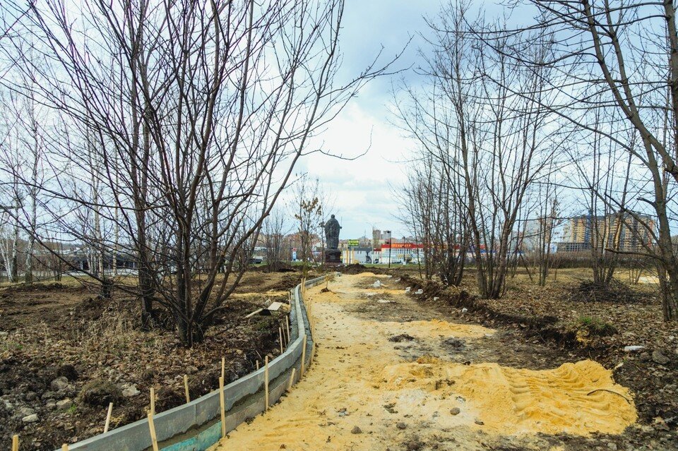     В Молодежном парке Липецка установят 119 фонарей и оборудуют велодорожки  Пресс-служба администрации города Липецка.