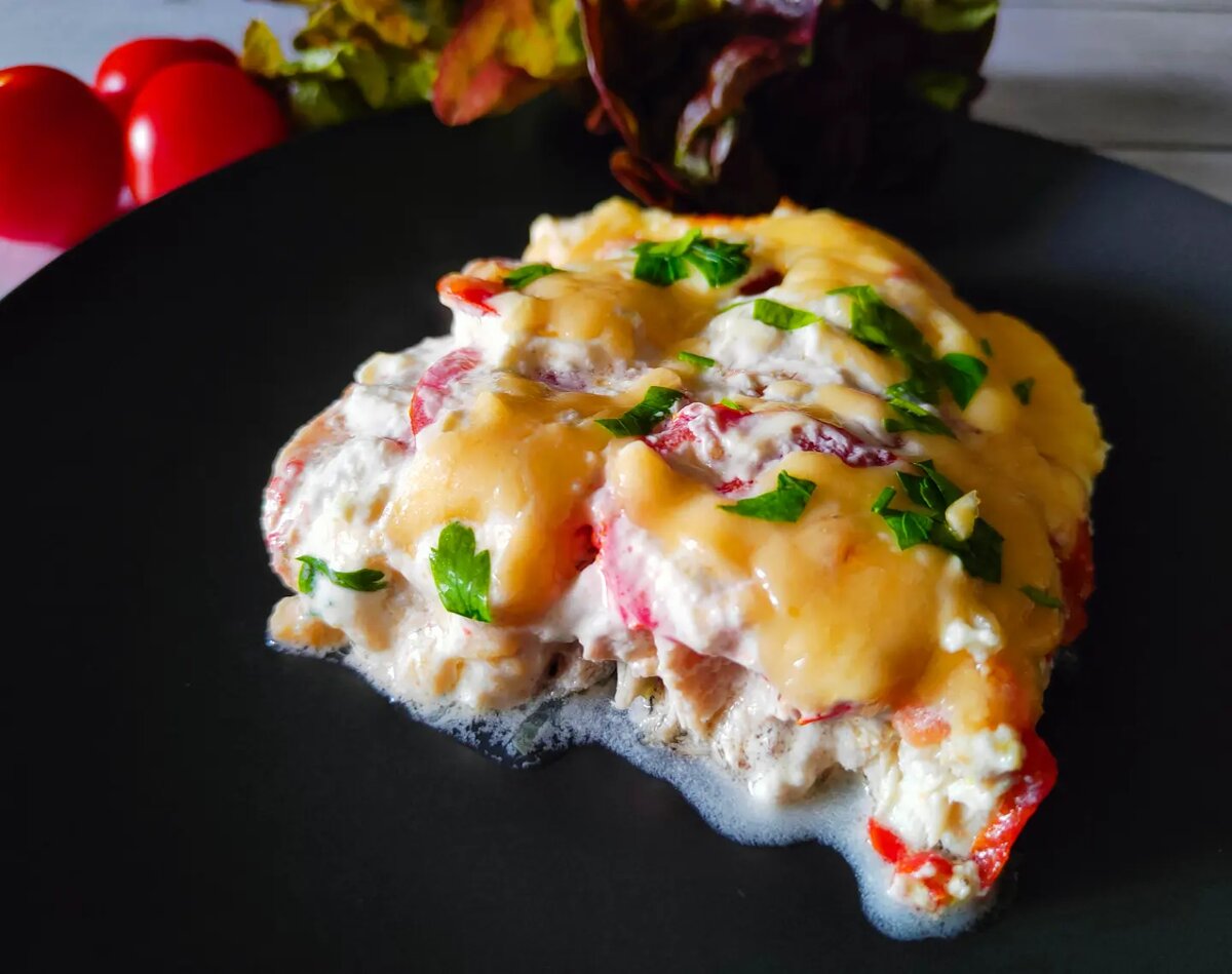 Рецепт отлично подходит для скумбрии и горбуши - рыбка получается очень нежная и сочная 🙂👍