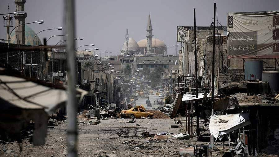 Это Мосул, Ирак. Американцы ушли - а мира так и не получилось...