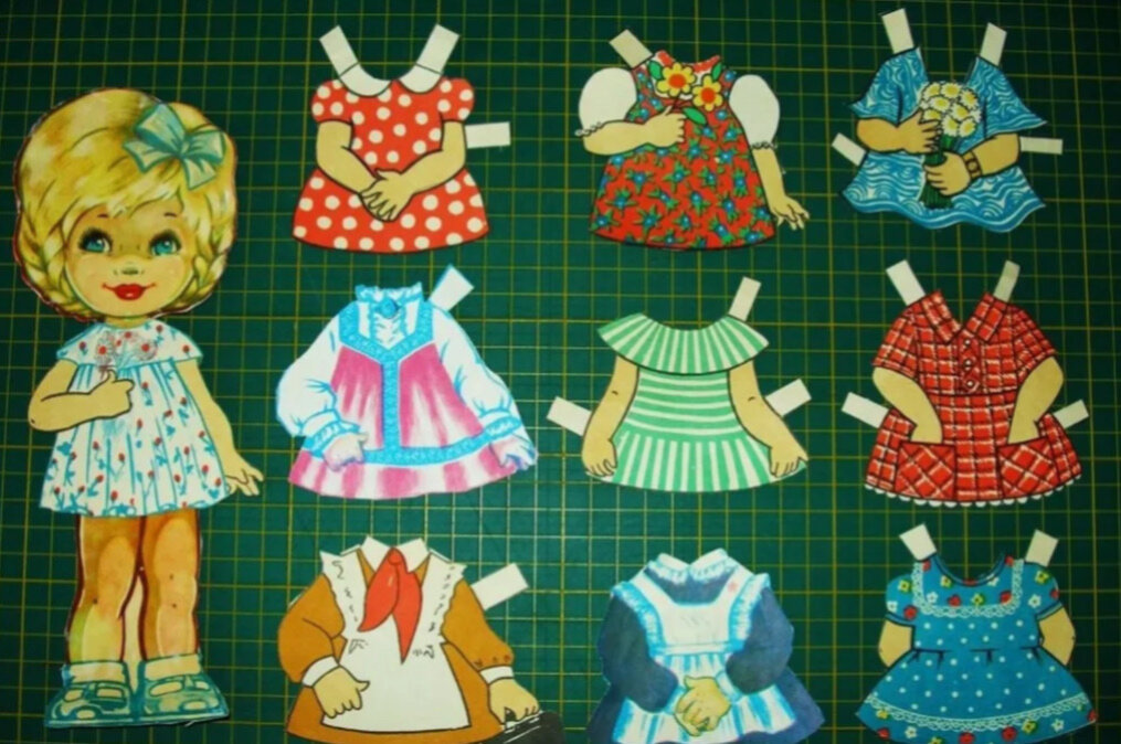 Бумажные куклы СССР