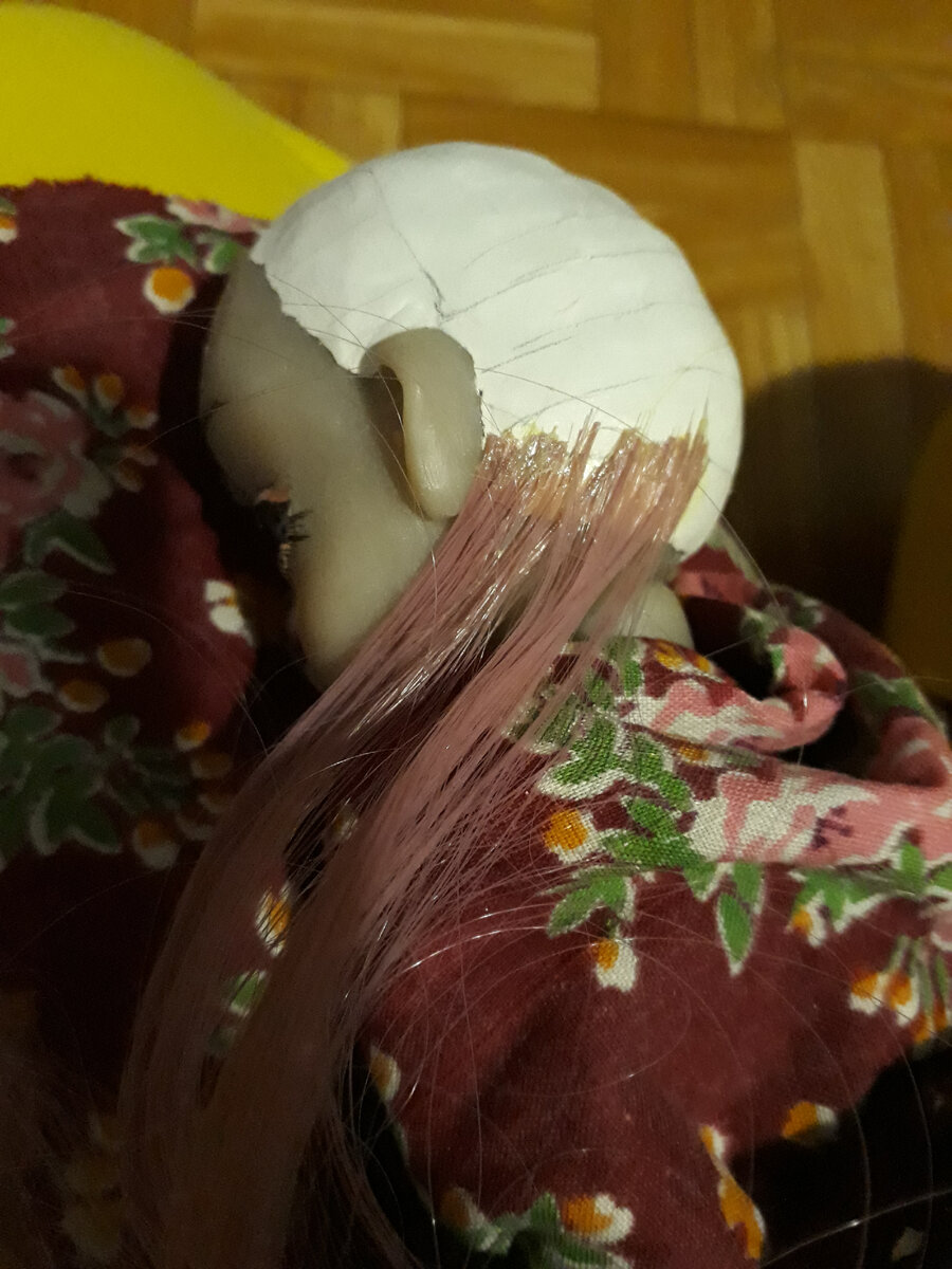 Волосы для куклы