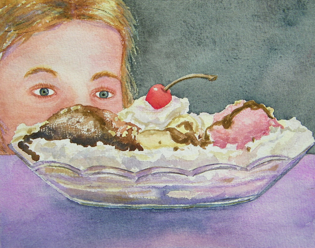 Сон есть масло. Мороженое живопись. Мороженое в картинах художников. Картины известных художников с едой и детьми. Картины известных художников с едой и людьми.