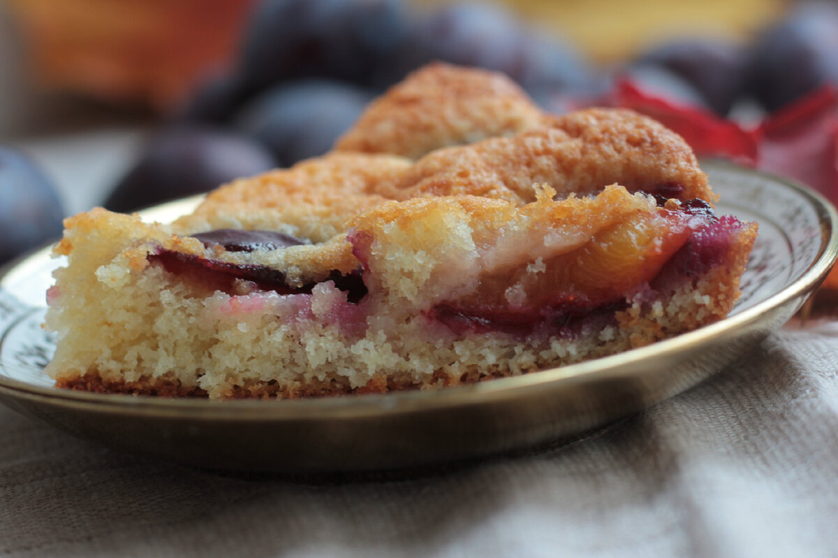 Кусочек разрекламированного пирога в моём исполнении