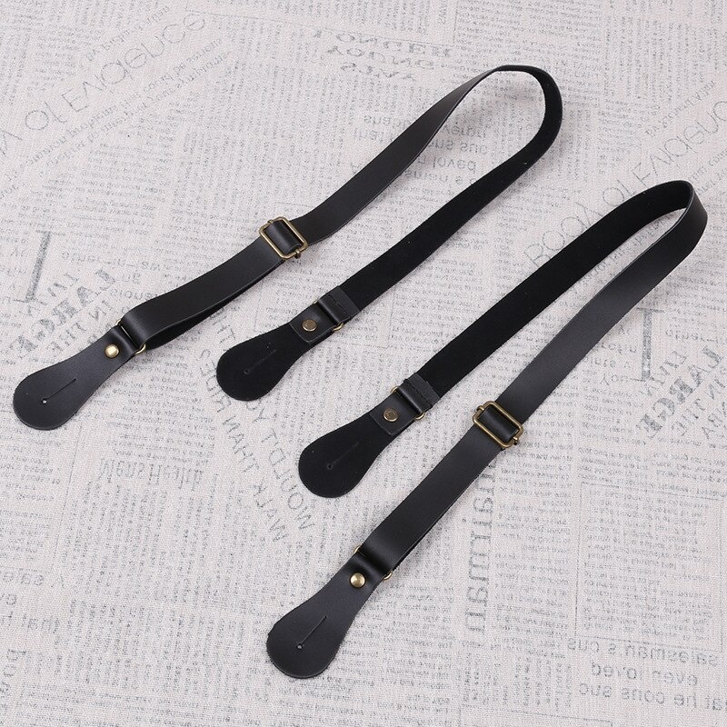 Кожаные подтяжки мужские