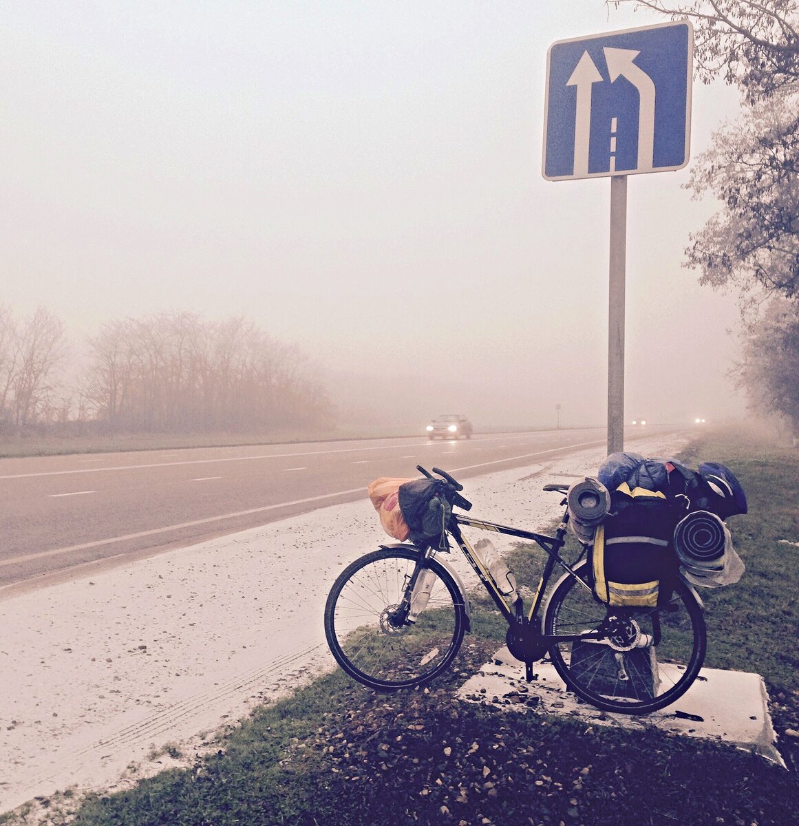 Фото автора, сделанное во время 10-месячного путешествия в Турцию и Закавказье. Ставропольский край.