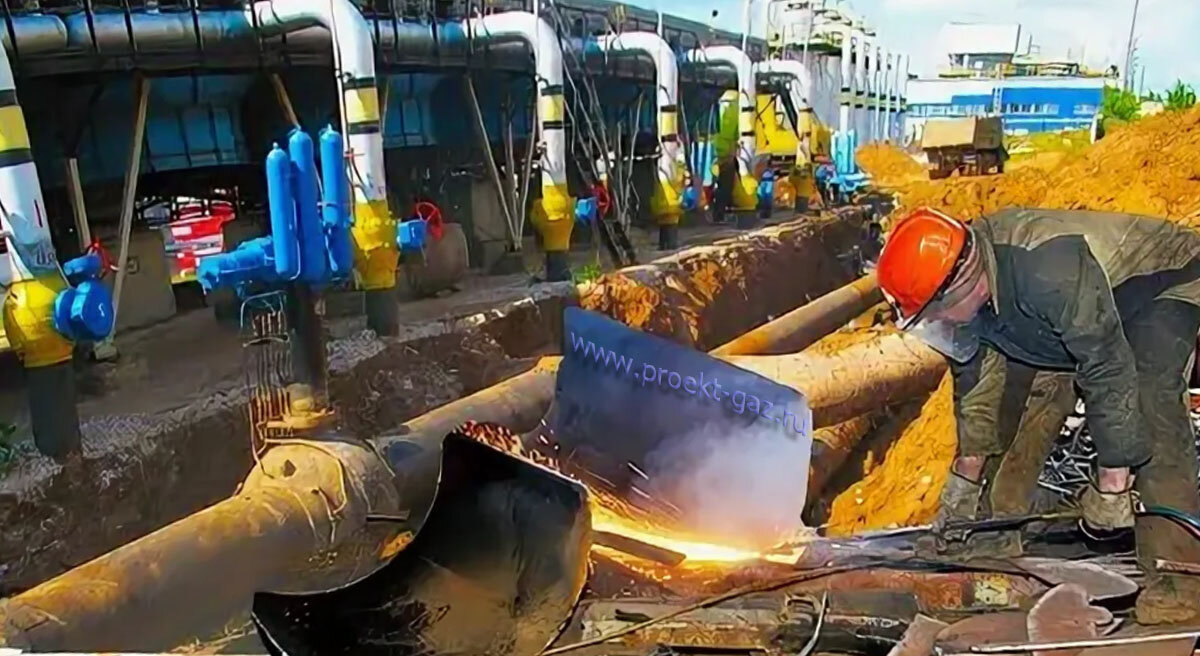 Украинская ГТС (коллаж)