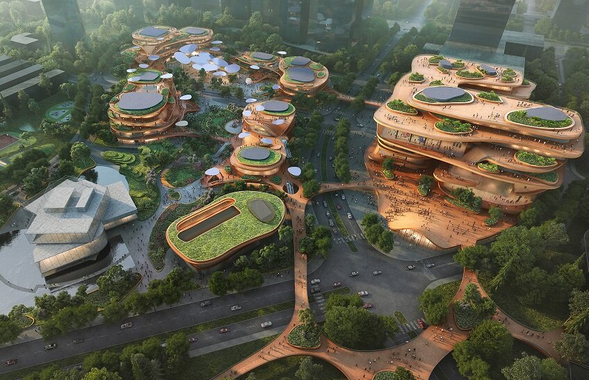 Проект студенческого городка будущего в Шэньчжэне