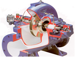 Рисунок 2. Пример замены сальниковой набивки на торцевое уплотнение без доработки насоса