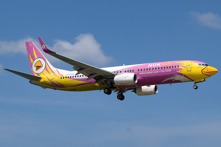 Авиалайнер Nok Air (фото из открытых источников)