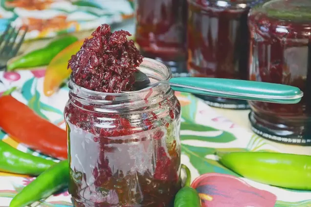 Салат из свеклы с лимонной кислотой 