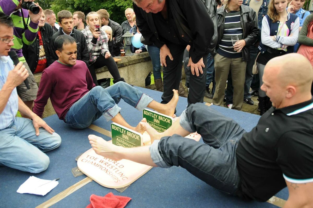 Борьба на Пальцах Ног