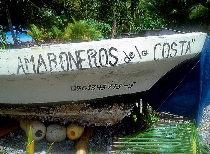 Лодка на которой Хосе Альваренга совершил своё плавание