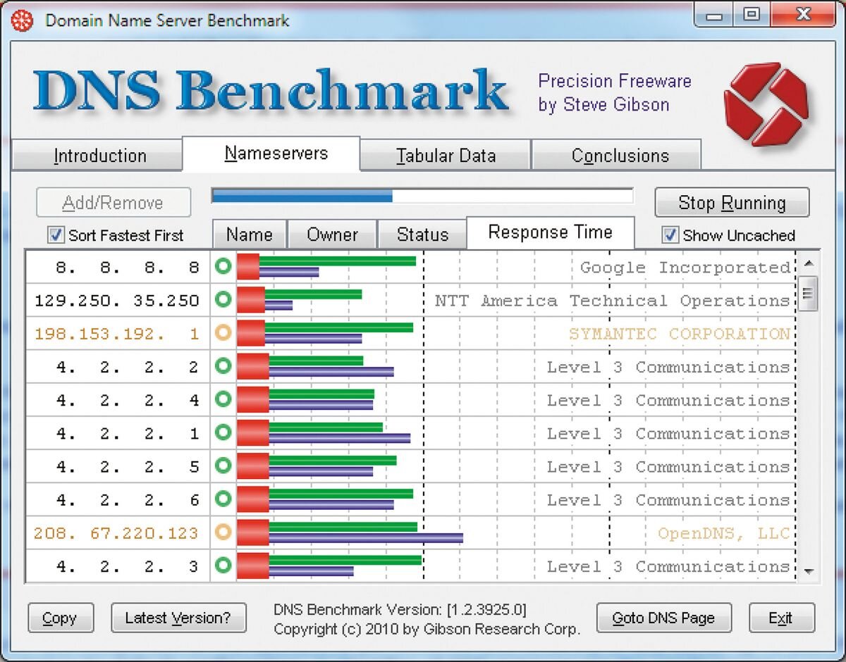DNS Benchmark