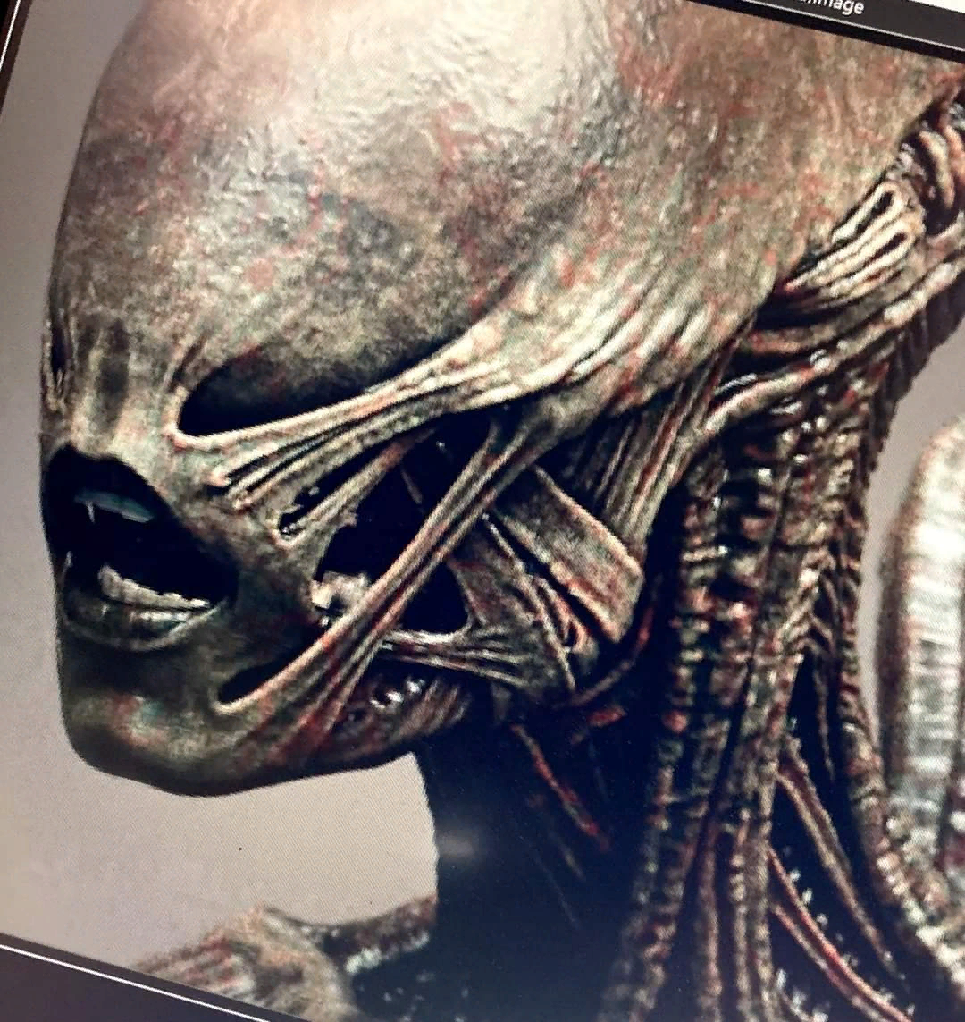 Появилась КсеноморфаЧеловека из сериала Alien, потенциальная концепция гибрида.
